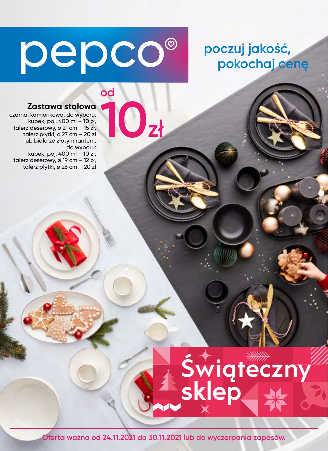 gazetka promocyjna PEPCO – Świąteczny sklep - Strona 1