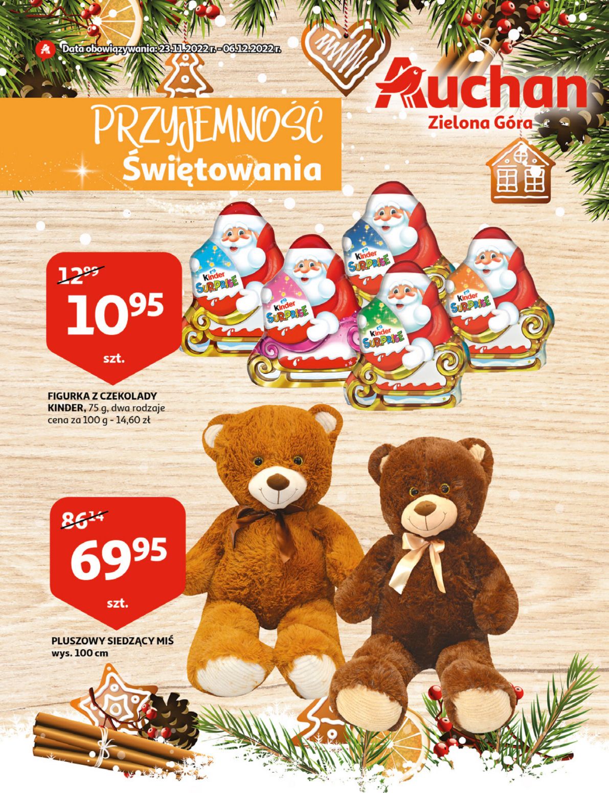 gazetka promocyjna Auchan – Zielona Góra - Strona 1