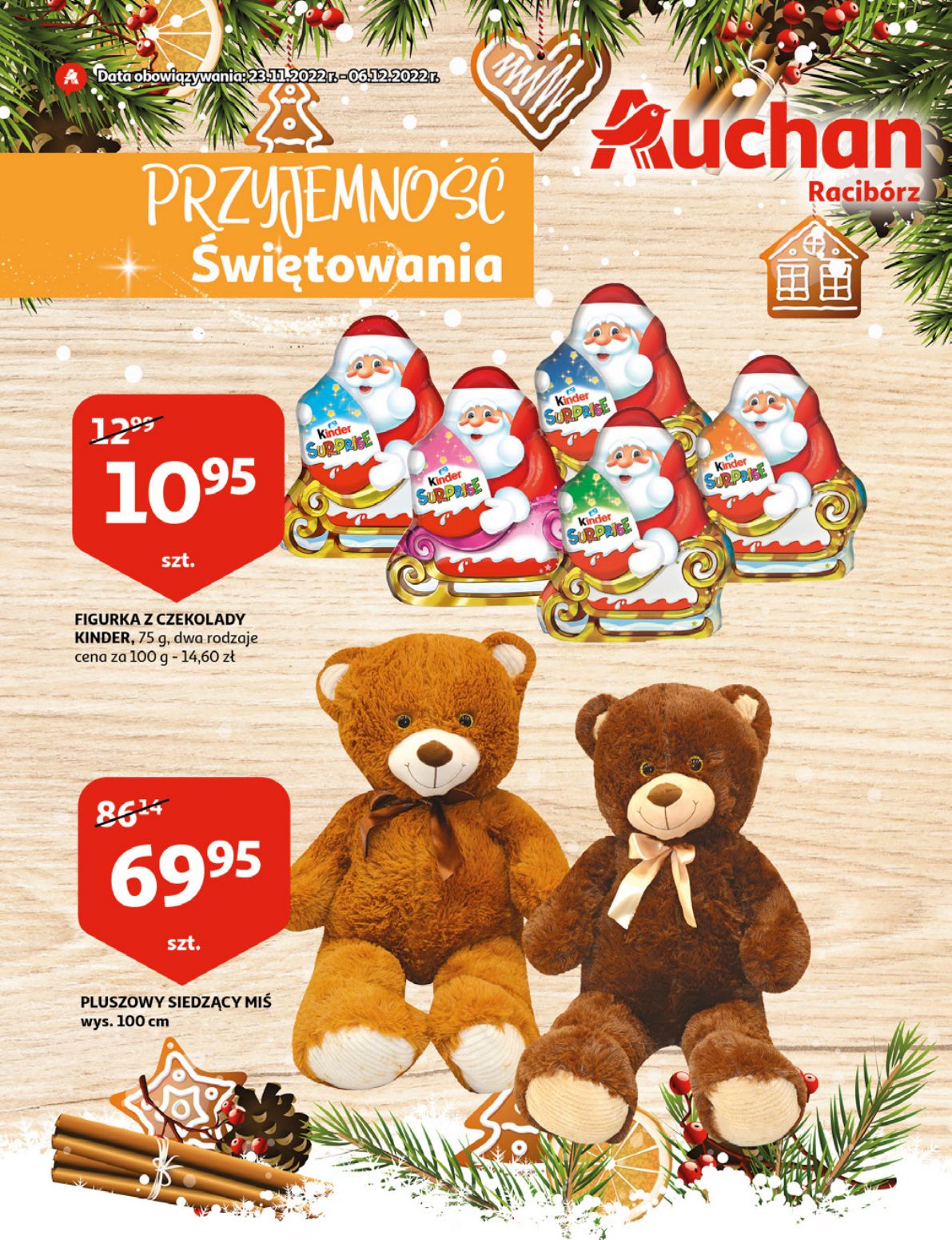 gazetka promocyjna Auchan – Raciórz - Strona 1