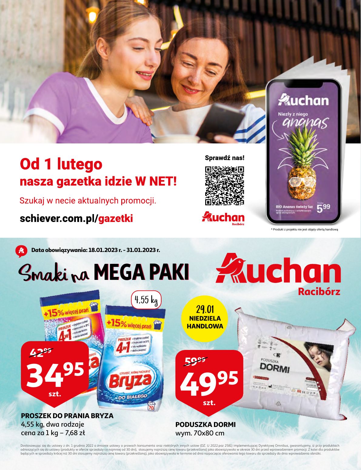 gazetka promocyjna Auchan – Racibórz - Strona 1