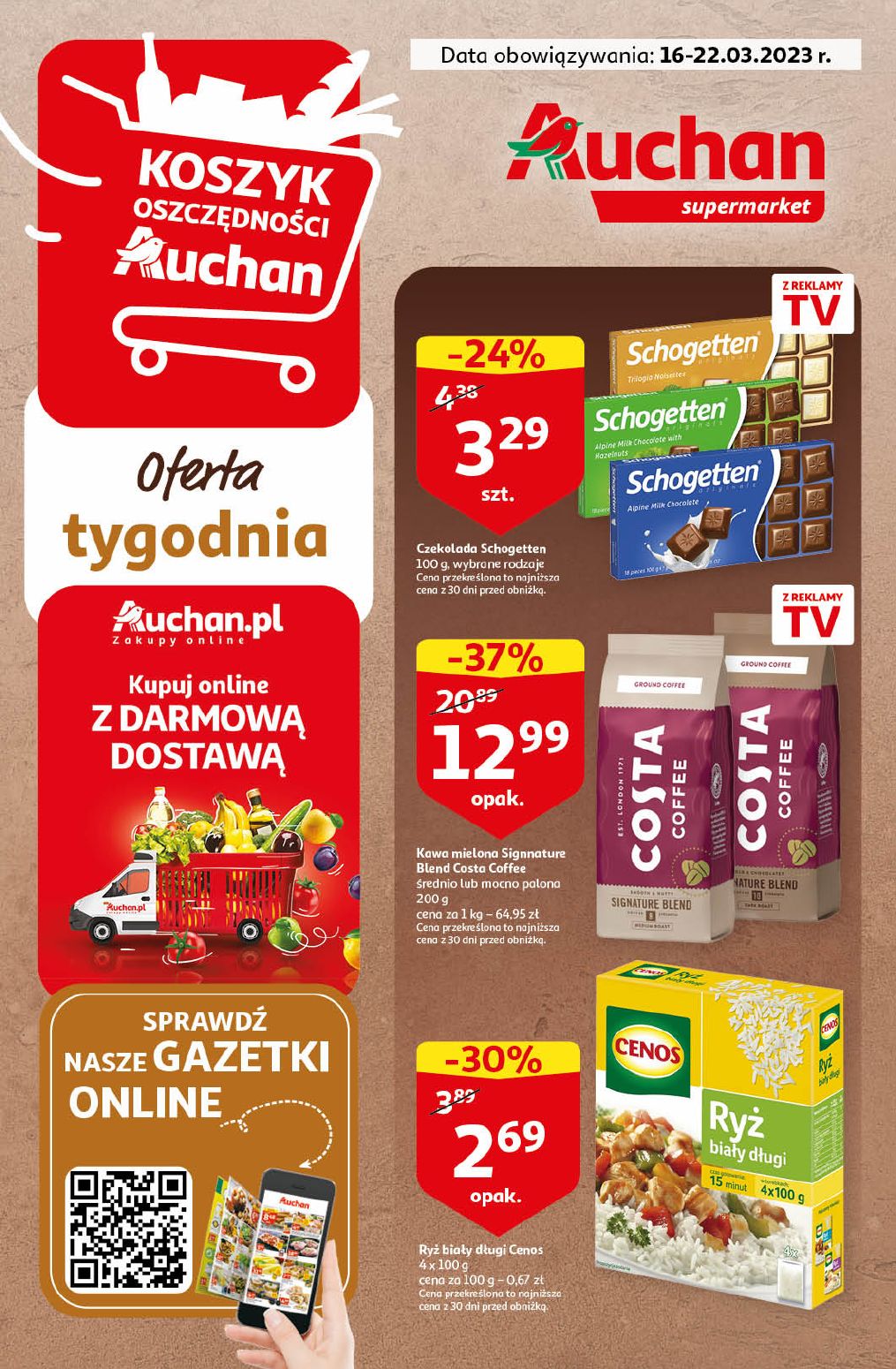 gazetka promocyjna Auchan Supermarket – Oferta tygodnia - Strona {{page}}