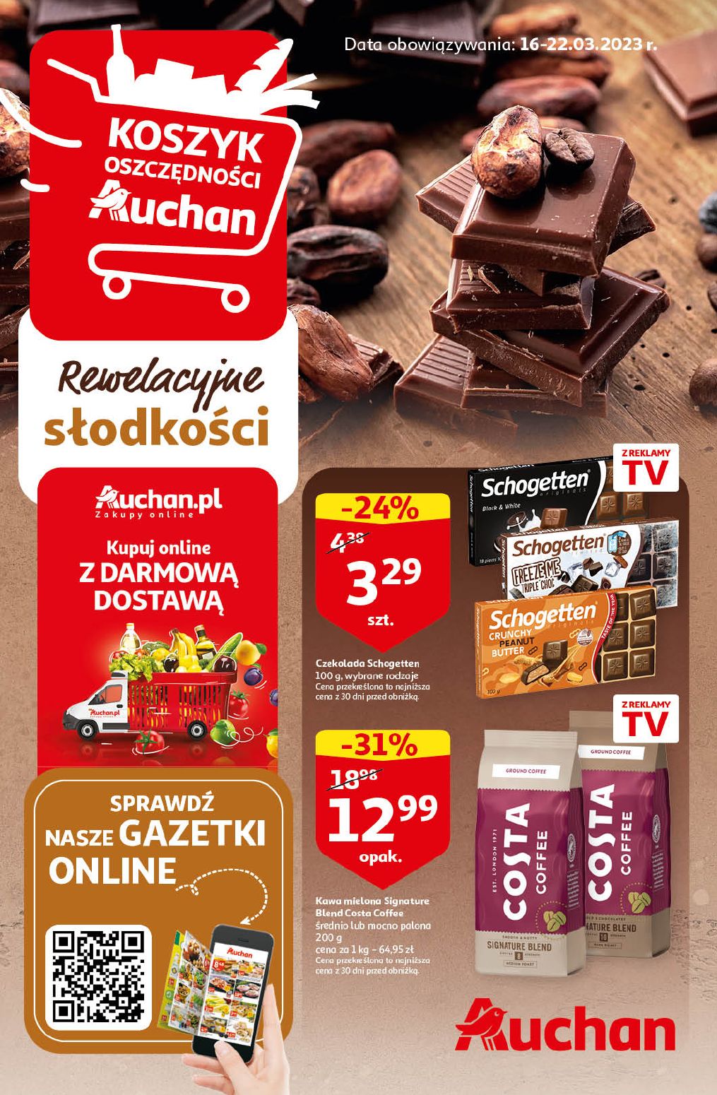 gazetka promocyjna Auchan – Rewelacyjne słodkości - Strona {{page}}