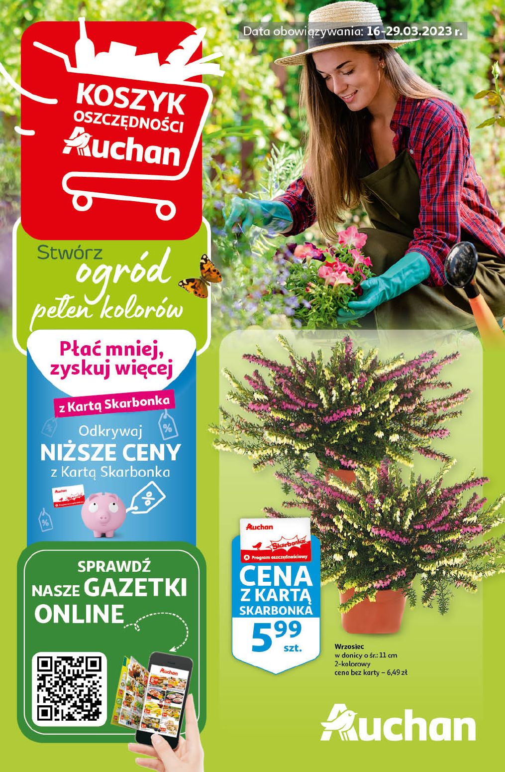 акційний каталог Auchan – Ogród pełen kolorów - Сторінка {{page}}