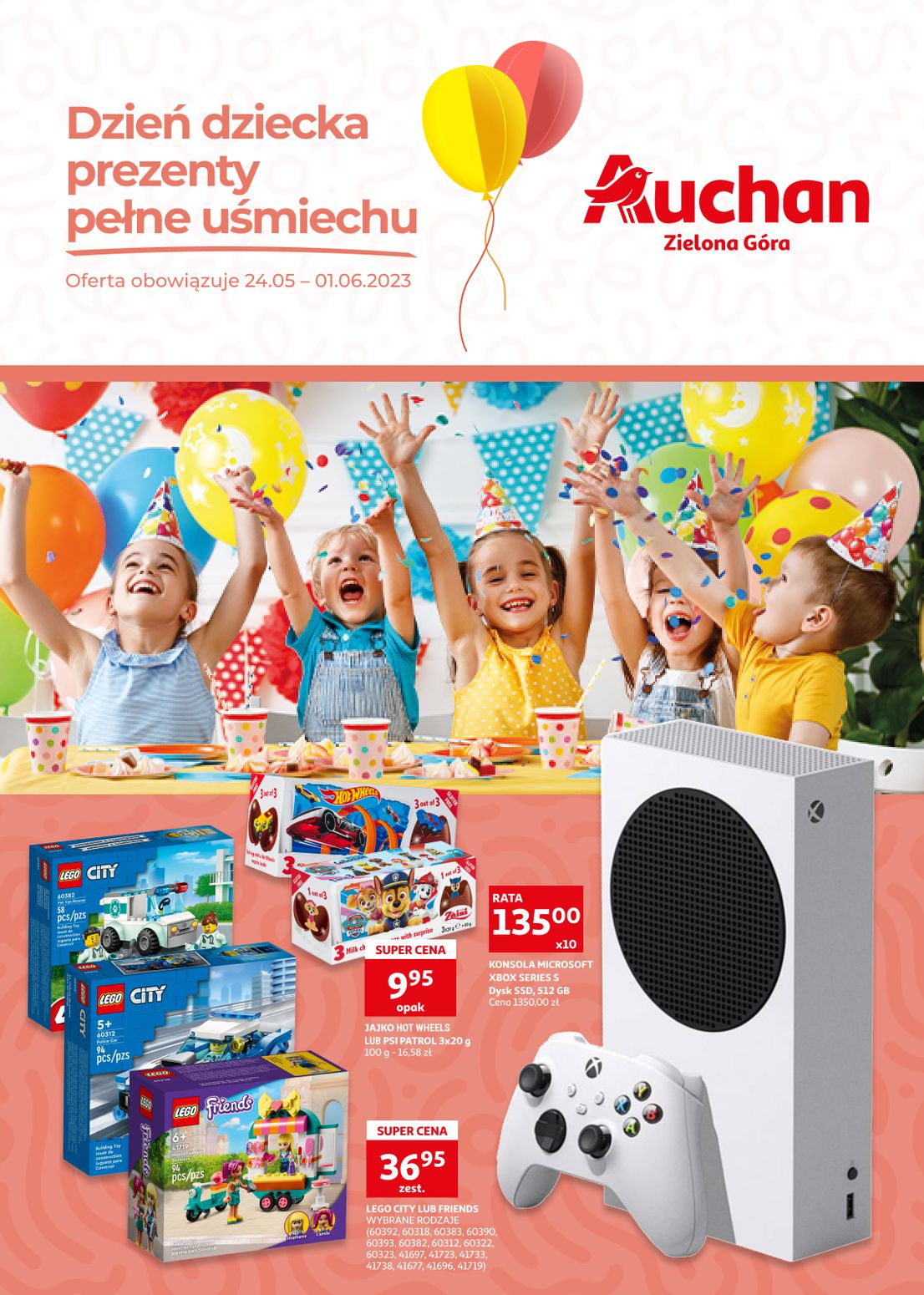 акційний каталог Auchan – Dzień dziecka - Zielona Góra - Сторінка {{page}}