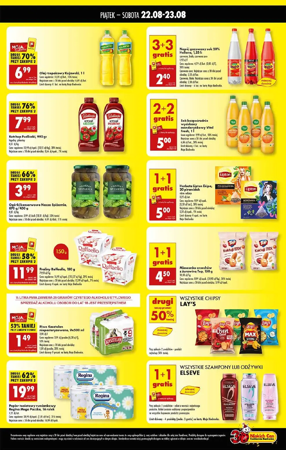 gazetka promocyjna Biedronka Tani weekend w Biedronce - Strona 2