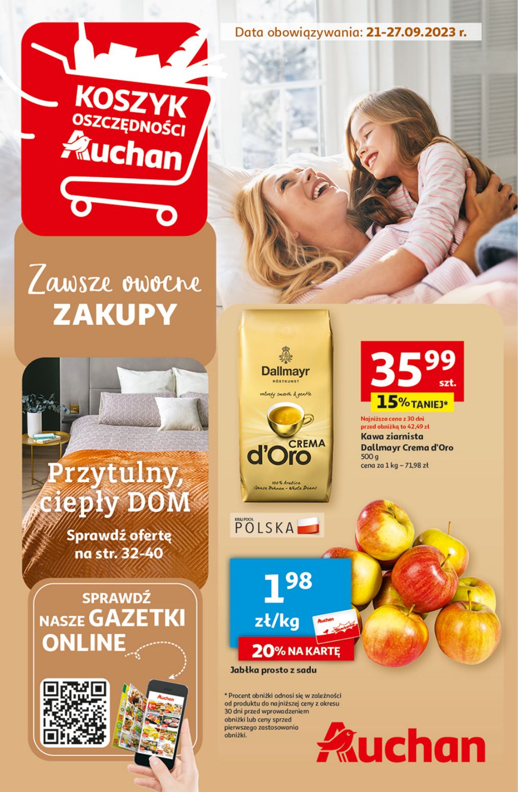 gazetka promocyjna Auchan – Zawsze owocne ZAKUPY - Strona 1