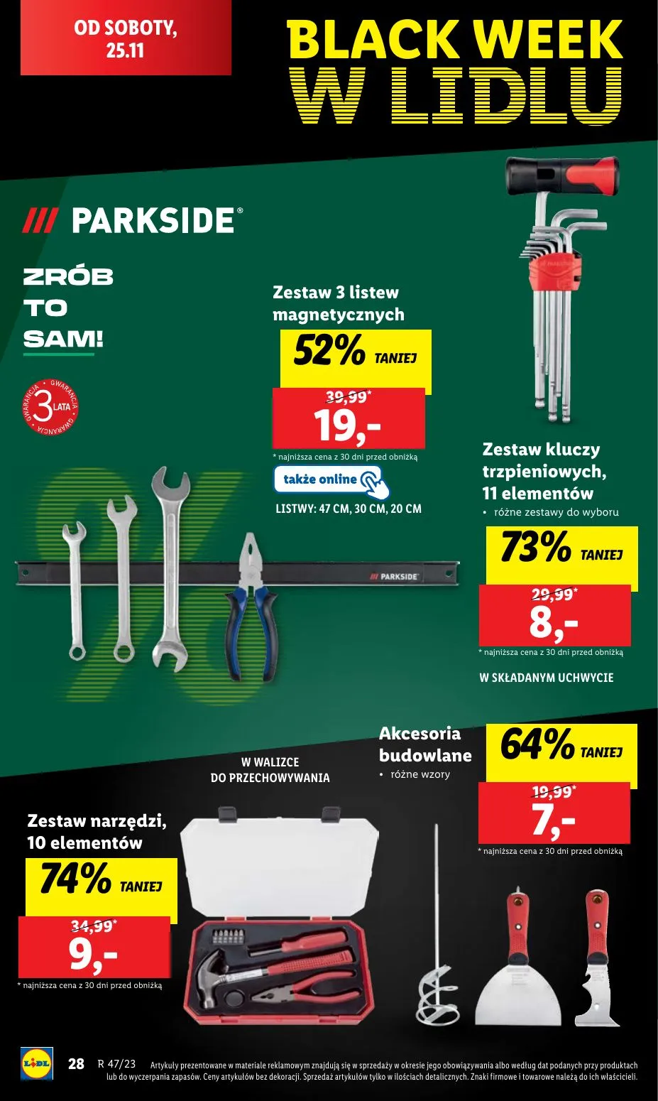 gazetka promocyjna LIDL Black Week w Lidlu - Strona 30