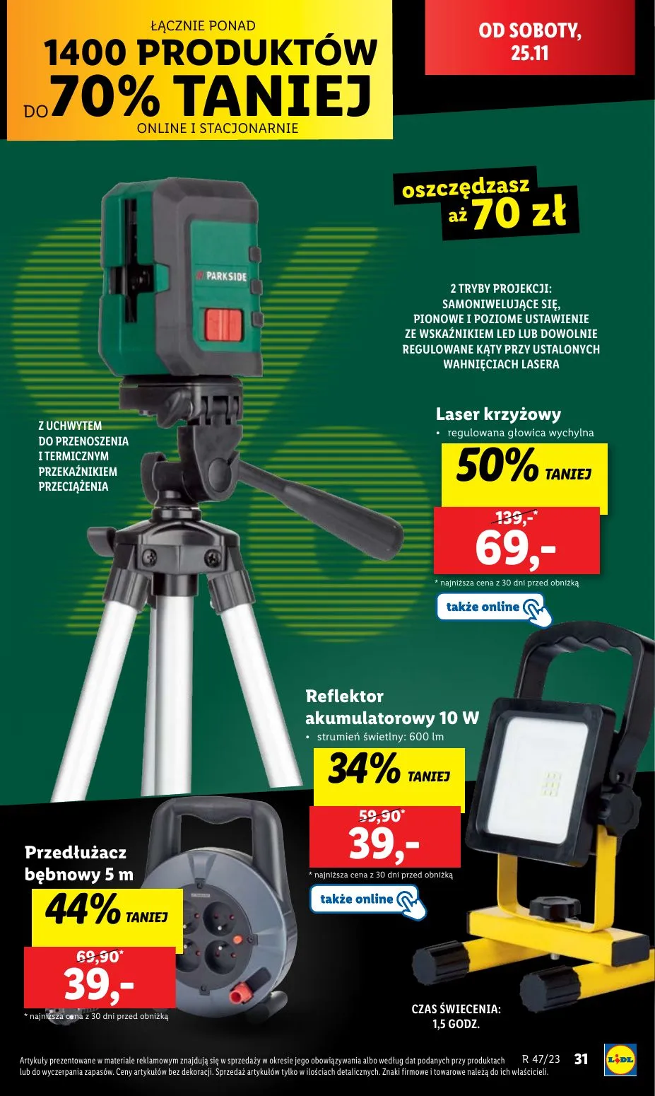 gazetka promocyjna LIDL Black Week w Lidlu - Strona 33