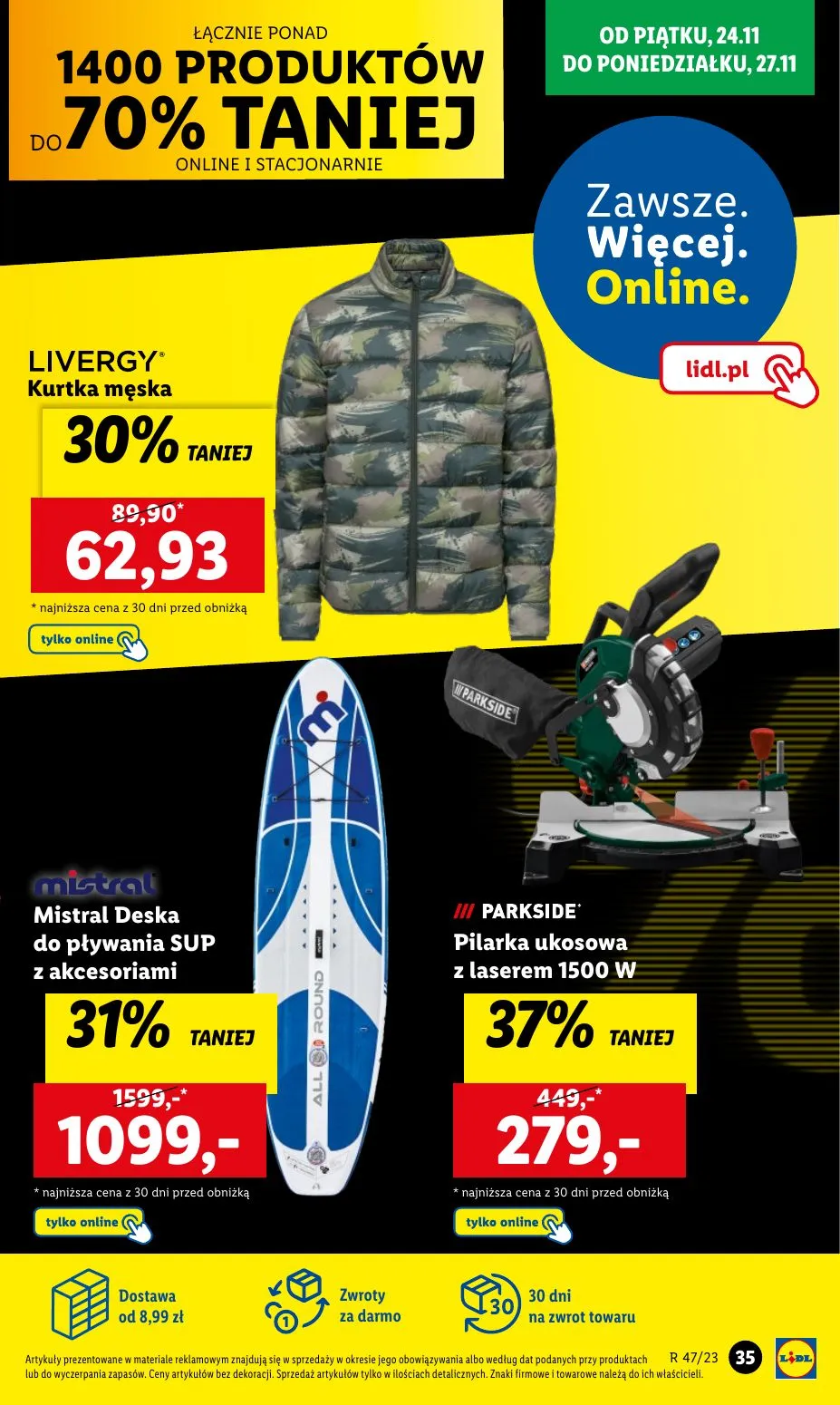 gazetka promocyjna LIDL Black Week w Lidlu - Strona 37