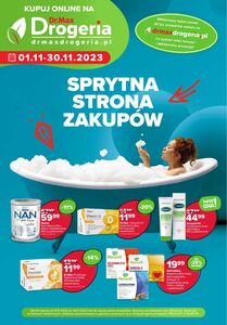 Gazetka promocyjna Dr.Max Drogeria, ważna od 01.11.2023 do 30.11.2023.