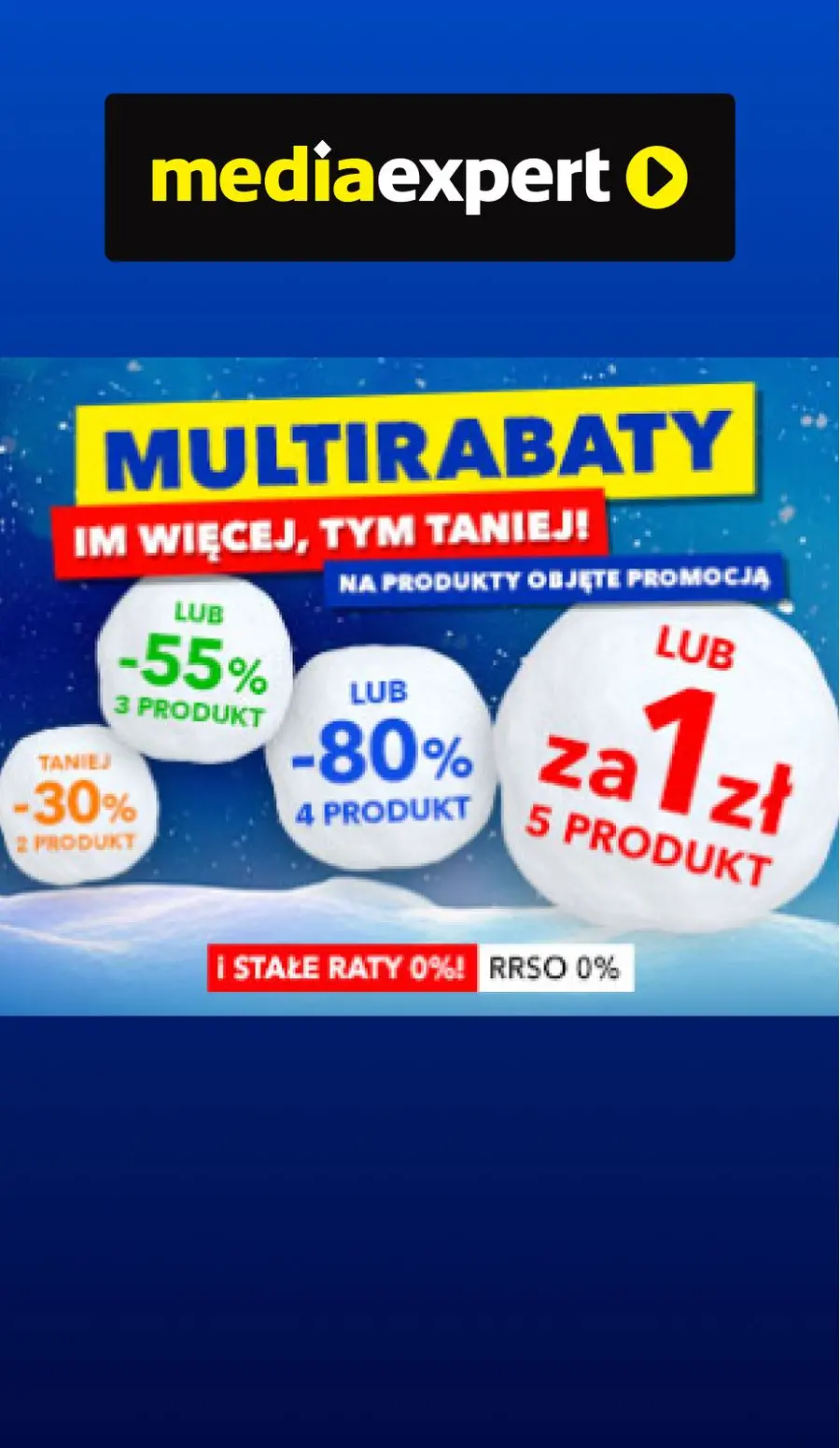 gazetka promocyjna Media Expert Multirabaty! - Strona 1