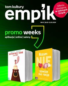 Gazetka promocyjna Empik, ważna od 28.02.2024 do 12.03.2024.
