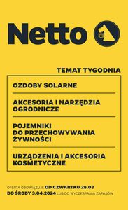 Gazetka promocyjna NETTO, ważna od 28.03.2024 do 03.04.2024.