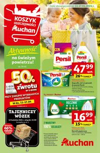 Gazetka promocyjna Auchan, ważna od 11.04.2024 do 17.04.2024.
