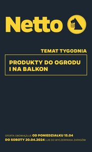 Gazetka promocyjna NETTO, ważna od 15.04.2024 do 21.04.2024.