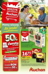 Gazetka promocyjna Auchan, ważna od 18.04.2024 do 24.04.2024.