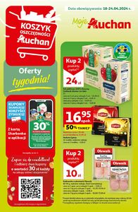 Gazetka promocyjna Moje Auchan, ważna od 18.04.2024 do 24.04.2024.