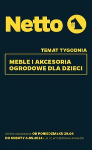 Gazetka promocyjna NETTO, ważna od 29.04.2024 do 04.05.2024.
