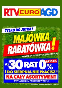 Gazetka promocyjna RTV EURO AGD, ważna od 06.05.2024 do 07.05.2024.