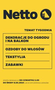Gazetka promocyjna NETTO, ważna od 02.05.2024 do 08.05.2024.