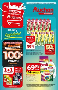 Gazetka promocyjna Auchan Supermarket, ważna od 16.05.2024 do 22.05.2024.
