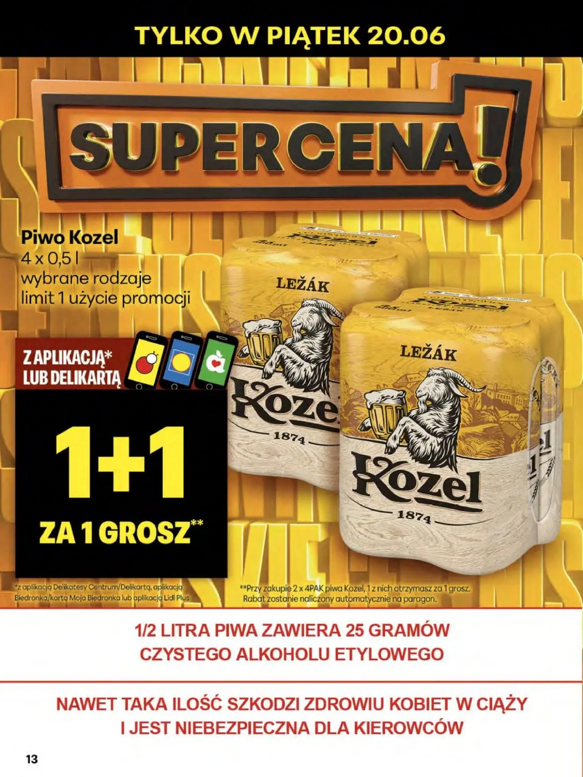 gazetka promocyjna Delikatesy Centrum Od czwartku - Strona 13