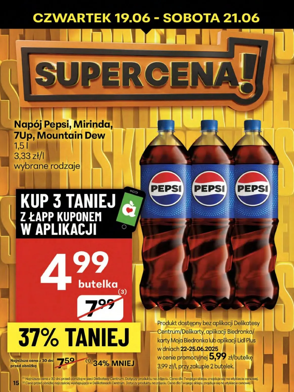 gazetka promocyjna Delikatesy Centrum Od czwartku - Strona 15
