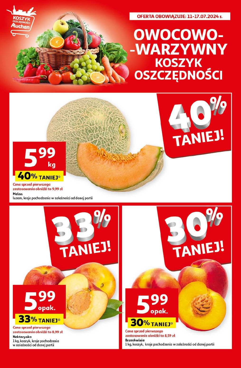 gazetka promocyjna Auchan Supermarket Ceny w Dół - Strona 4