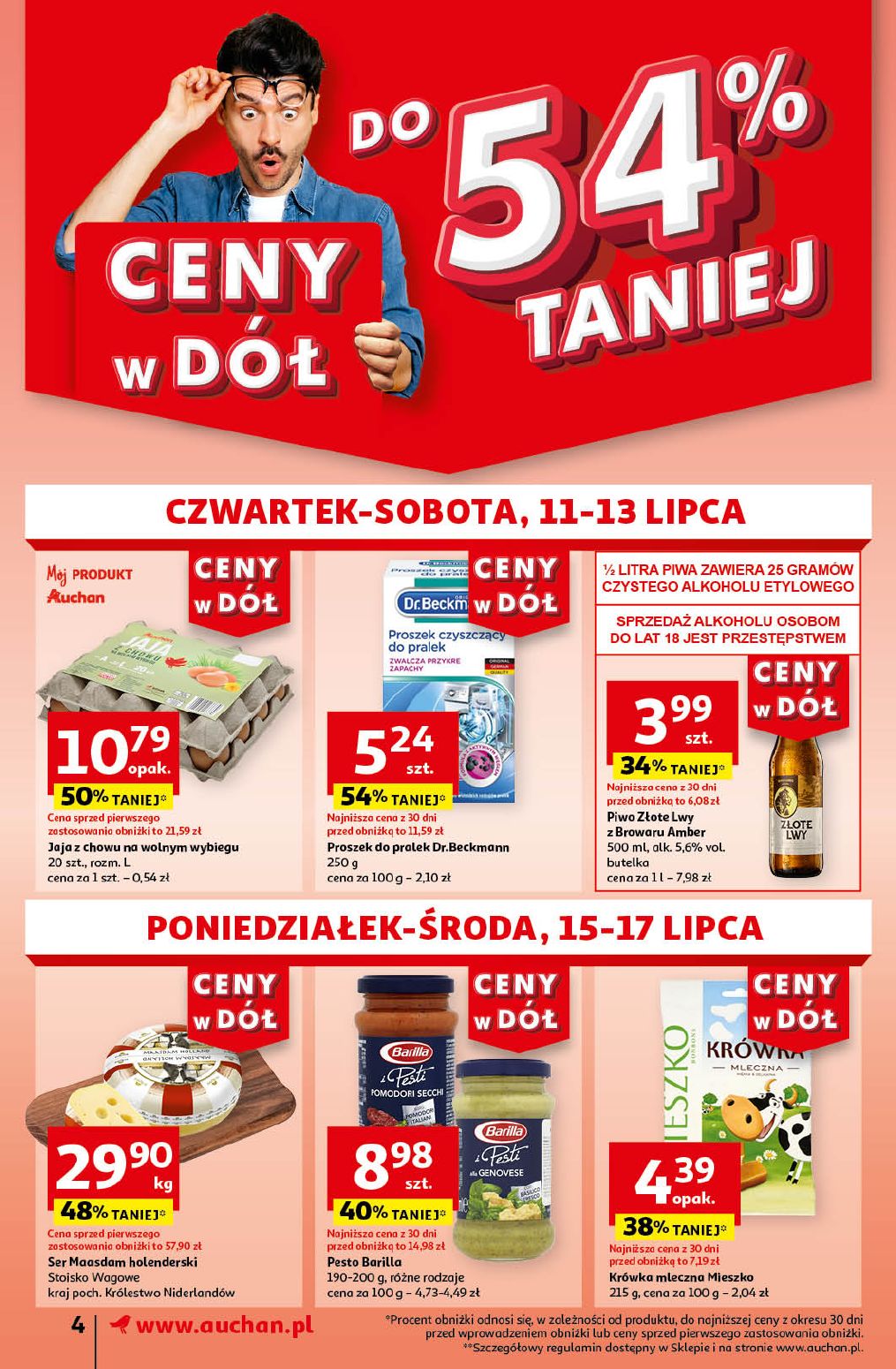 gazetka promocyjna Auchan Supermarket Ceny w Dół - Strona 6