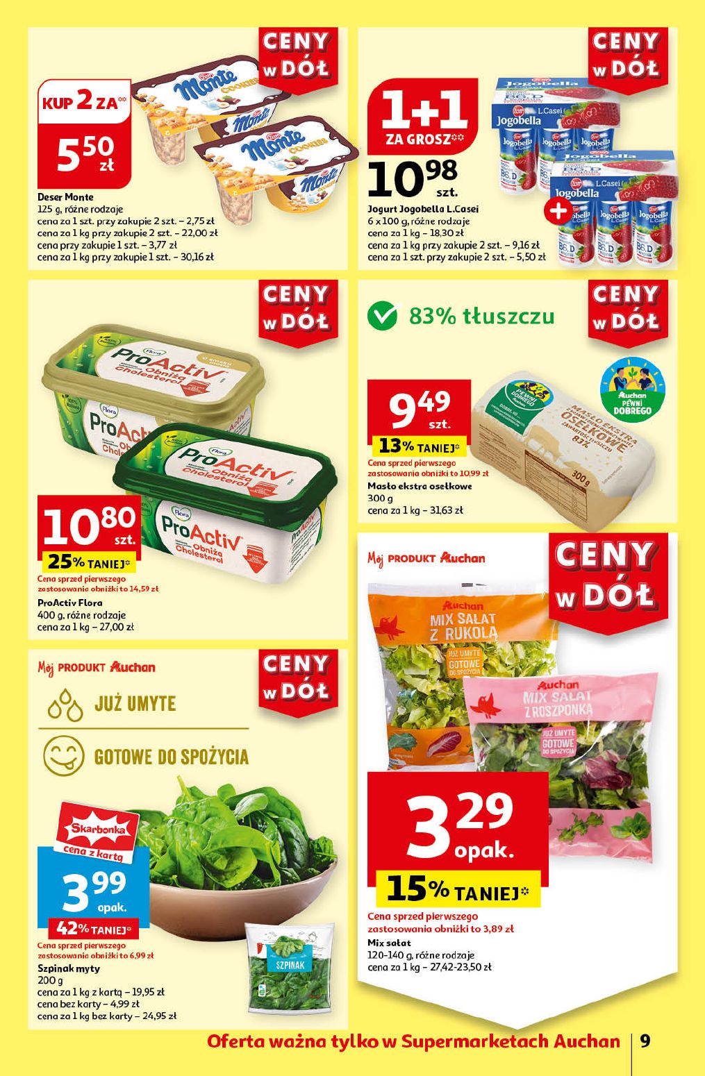 gazetka promocyjna Auchan Supermarket Ceny w Dół - Strona 11