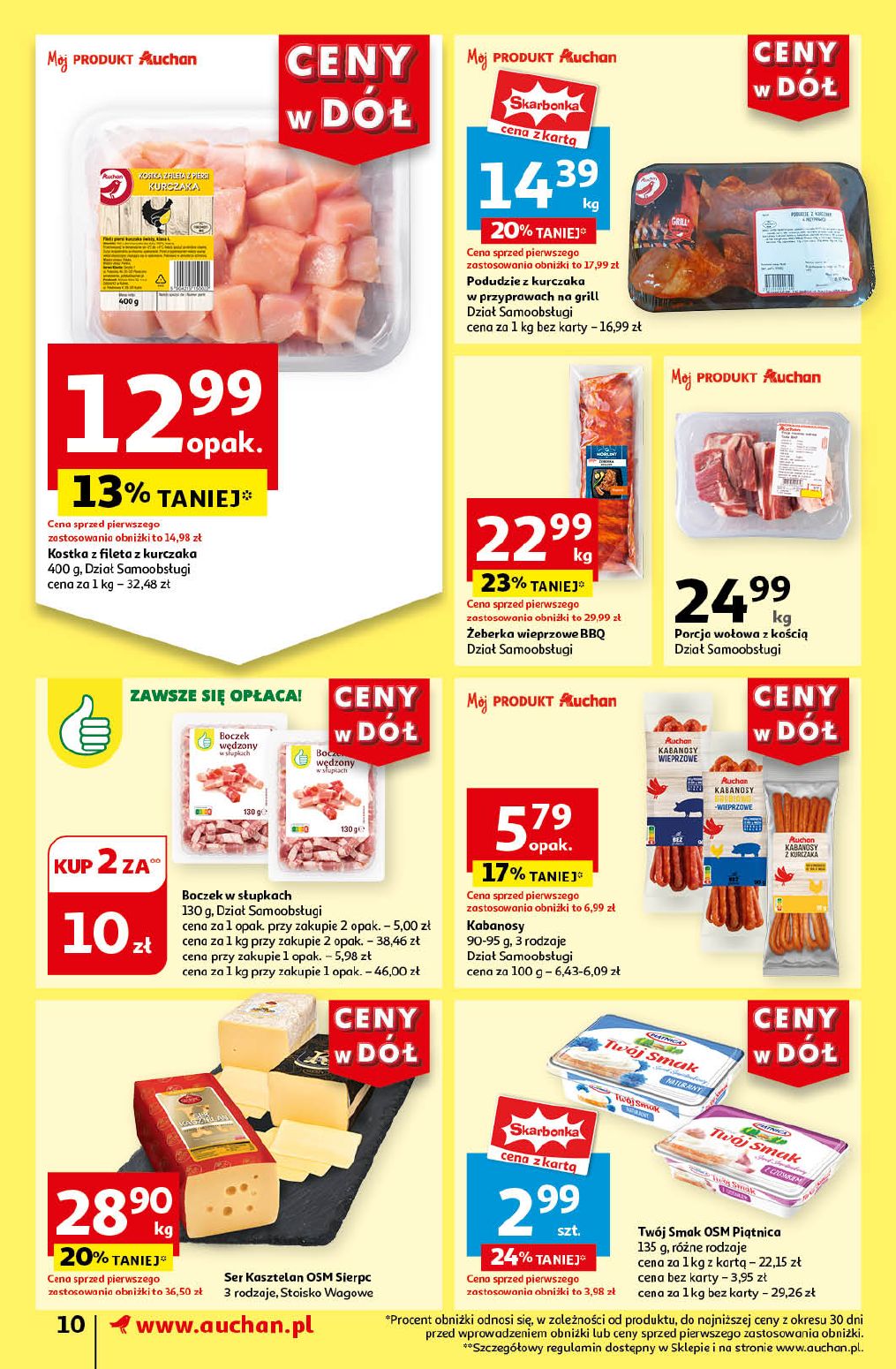gazetka promocyjna Auchan Supermarket Ceny w Dół - Strona 12