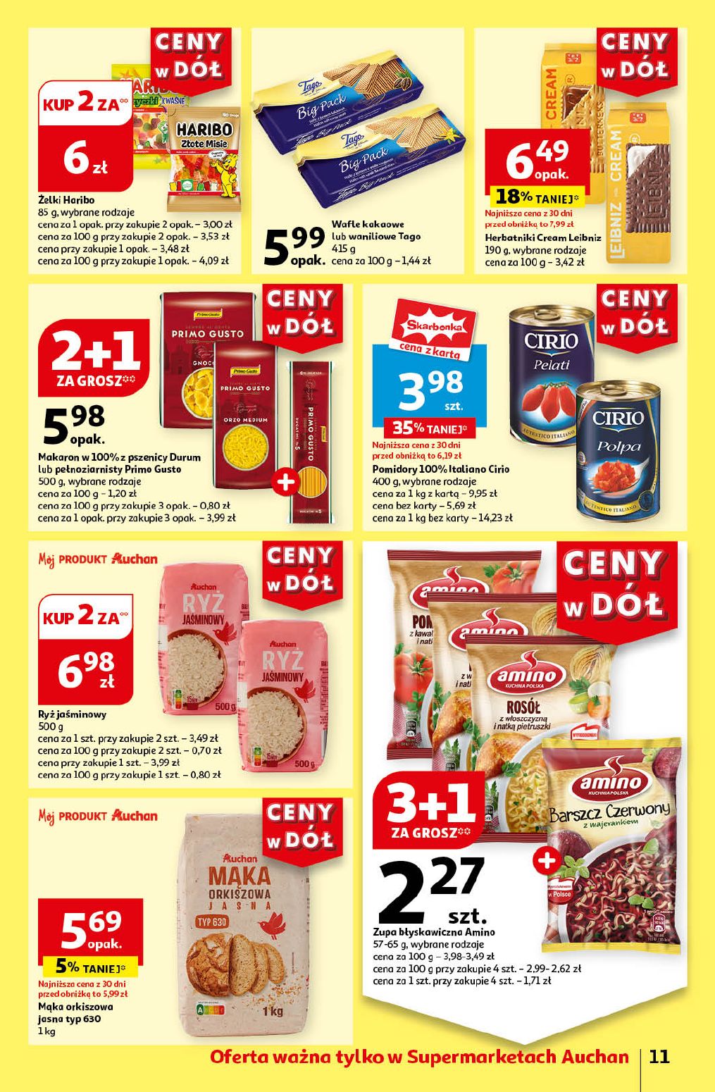 gazetka promocyjna Auchan Supermarket Ceny w Dół - Strona 13