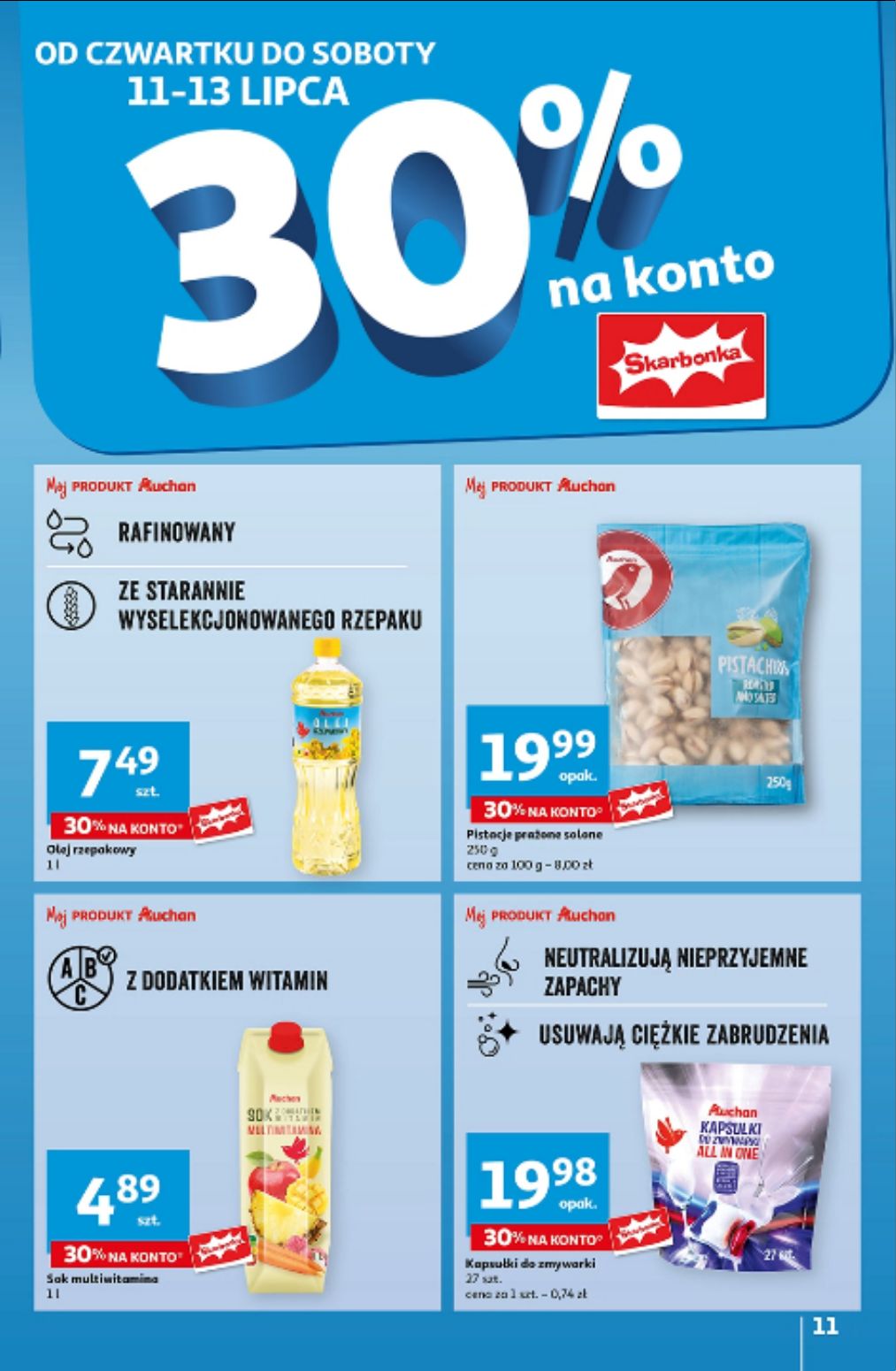 gazetka promocyjna Auchan Ceny w Dół - Strona 13