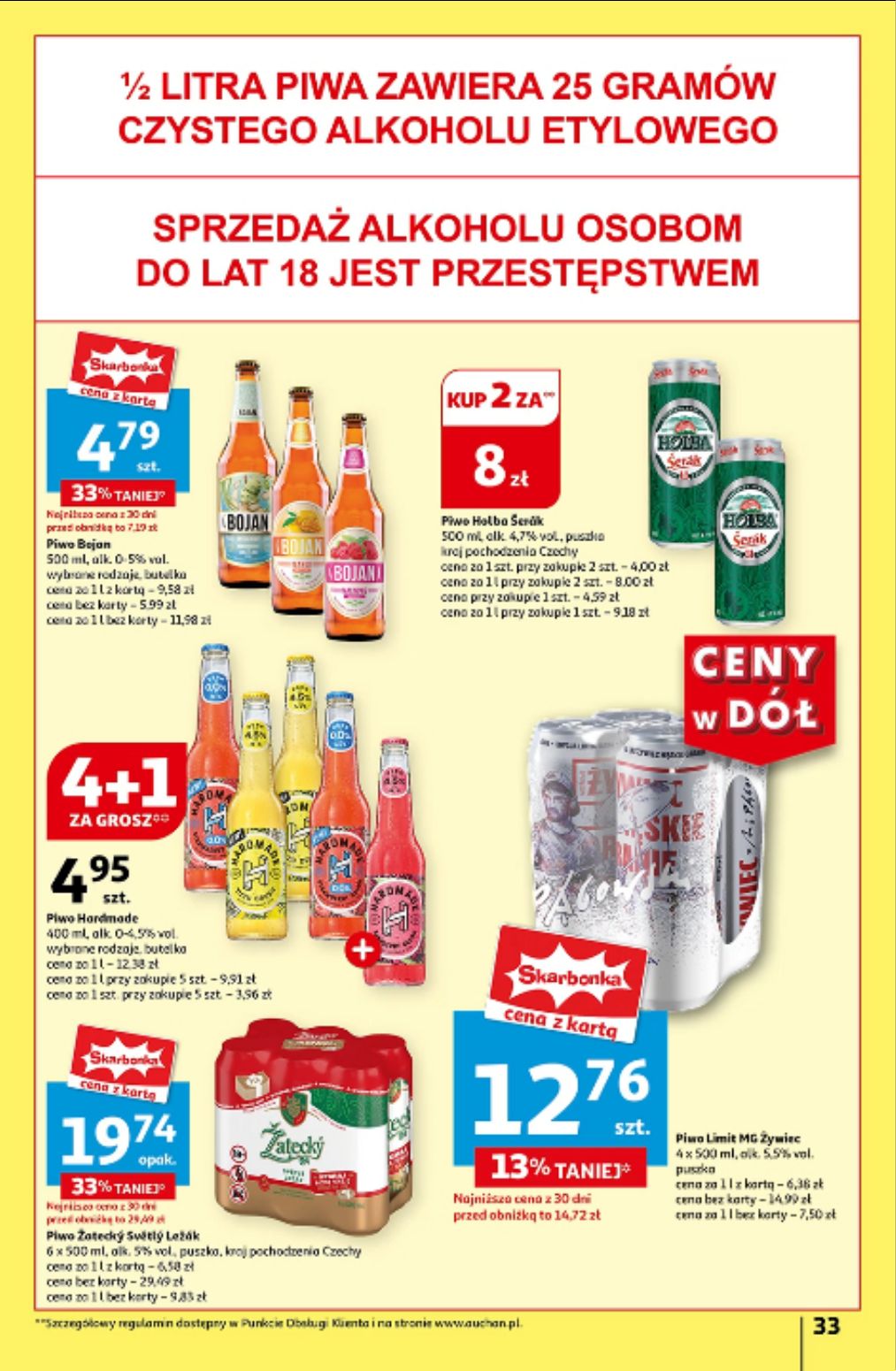 gazetka promocyjna Auchan Ceny w Dół - Strona 35