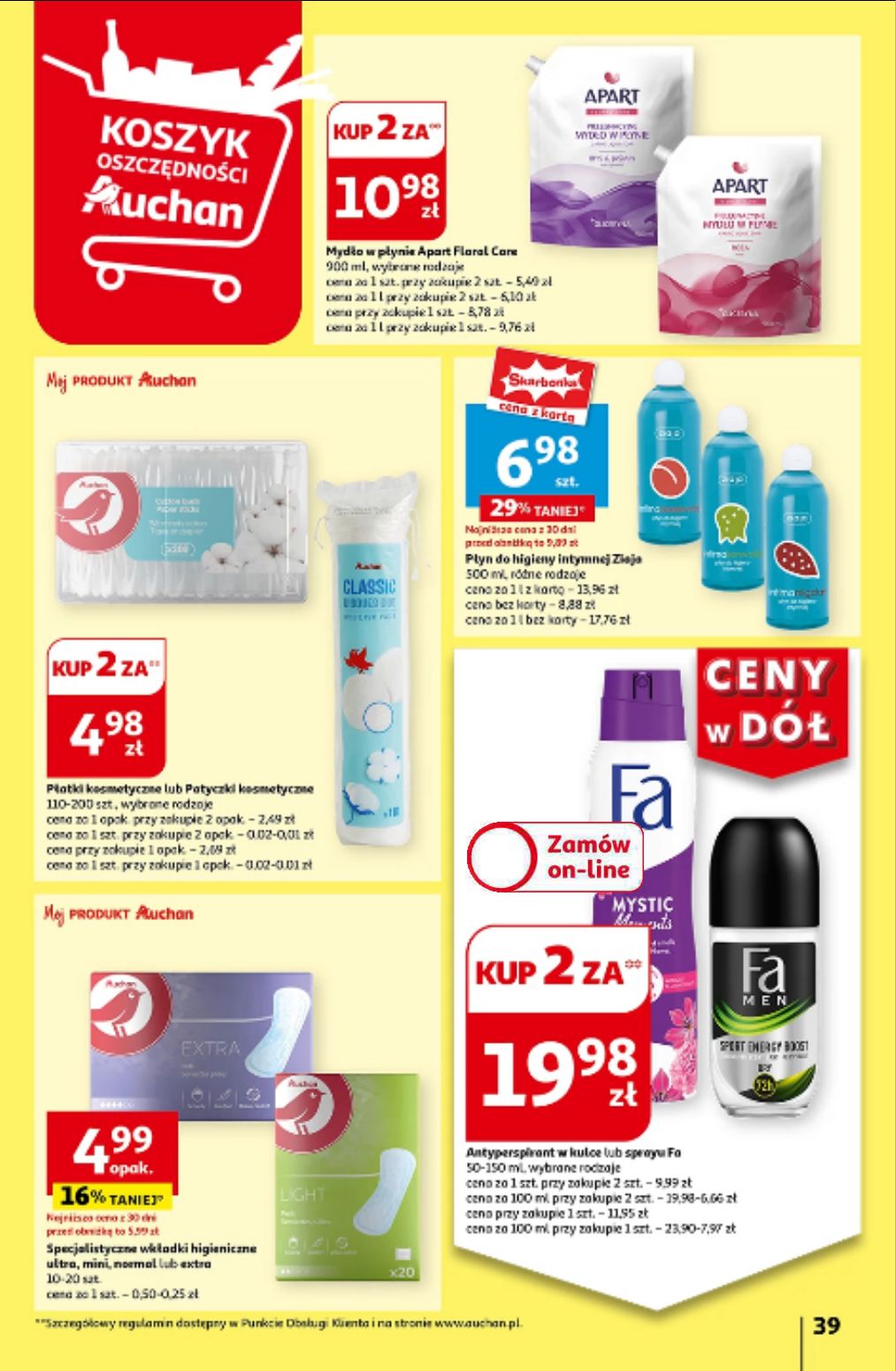 gazetka promocyjna Auchan Ceny w Dół - Strona 41