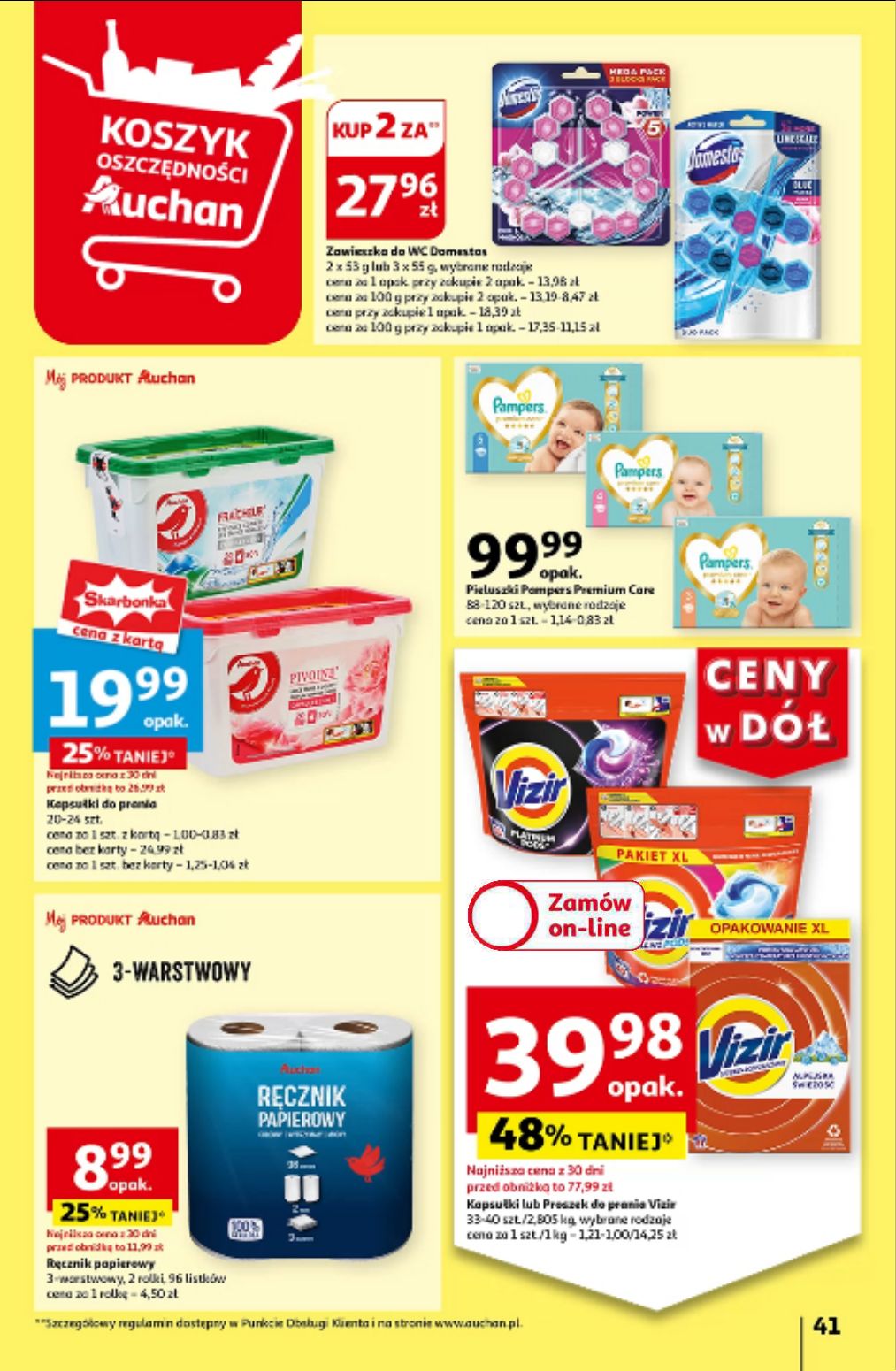 gazetka promocyjna Auchan Ceny w Dół - Strona 43