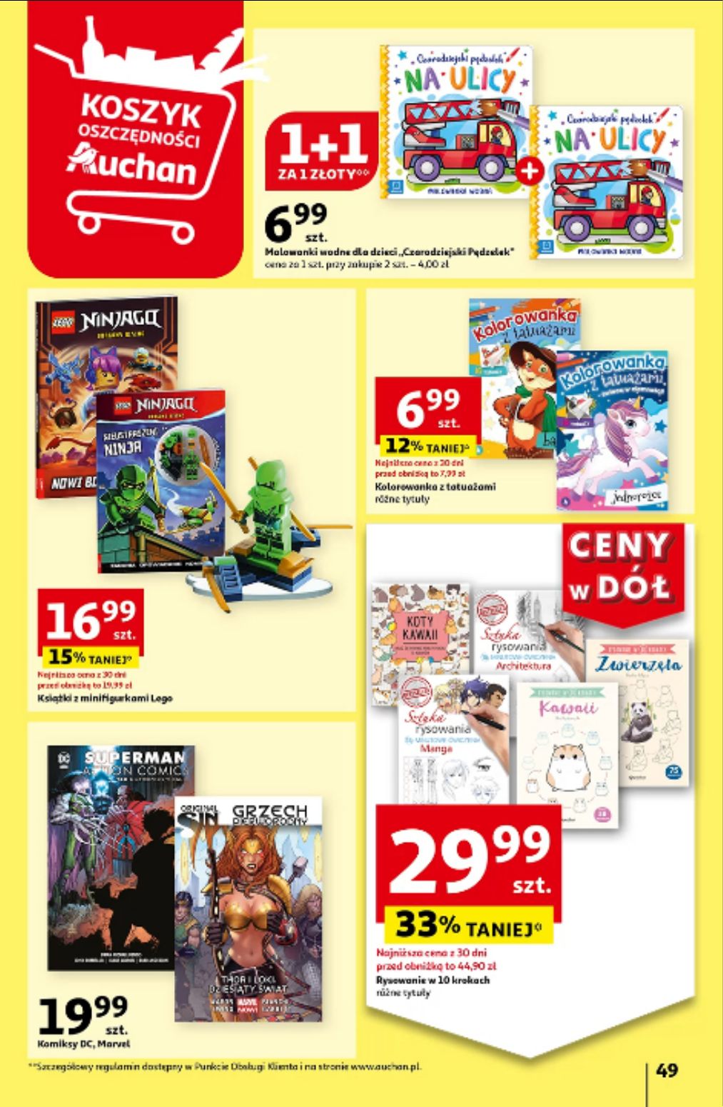gazetka promocyjna Auchan Ceny w Dół - Strona 57