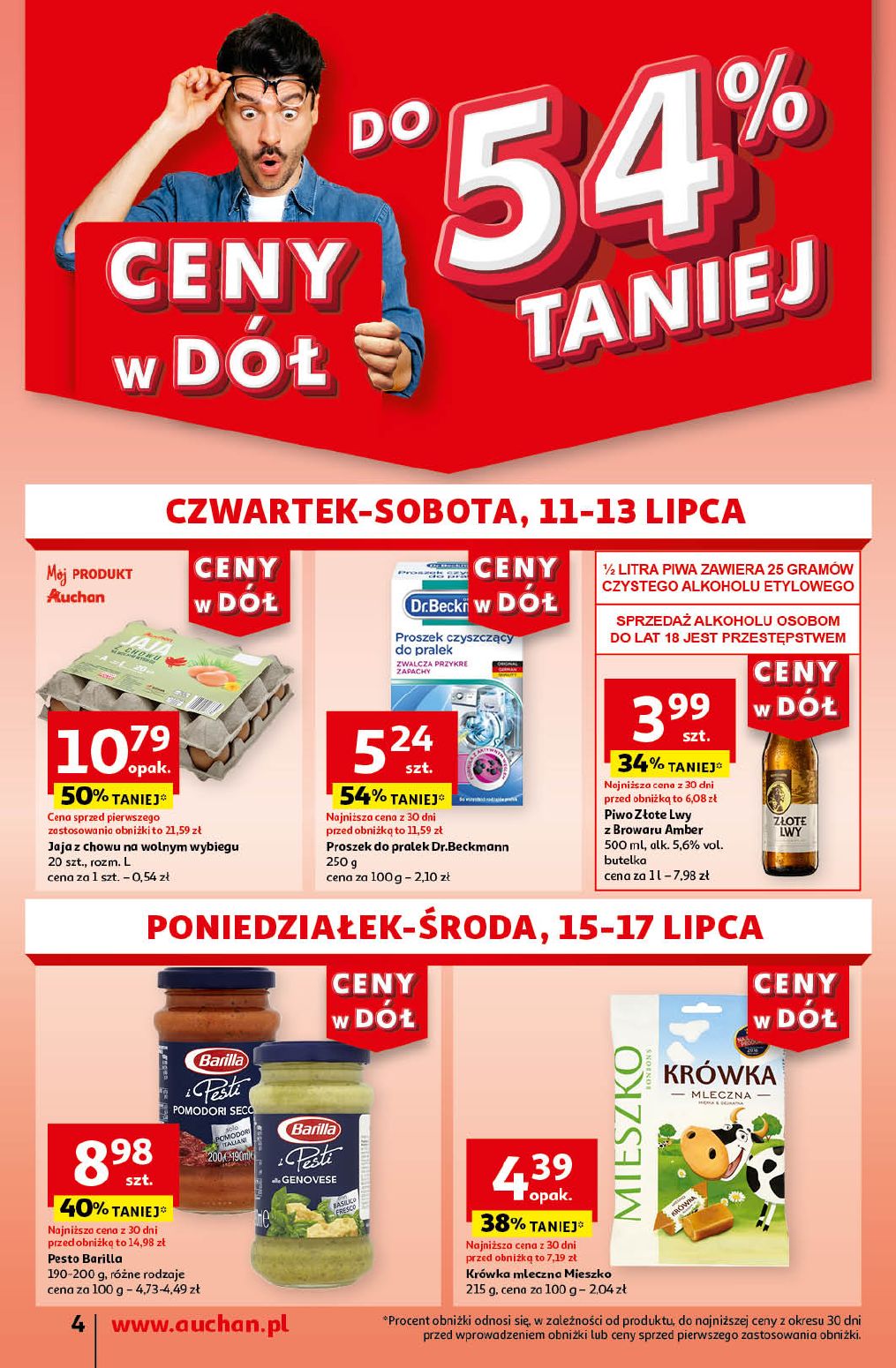 gazetka promocyjna Moje Auchan Ceny w Dół - Strona 4