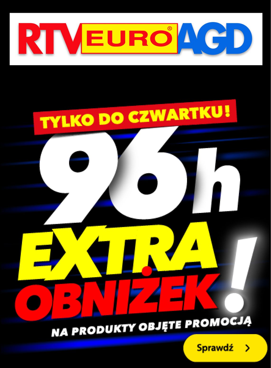 gazetka promocyjna RTV EURO AGD 96h obniżek! - Strona 1