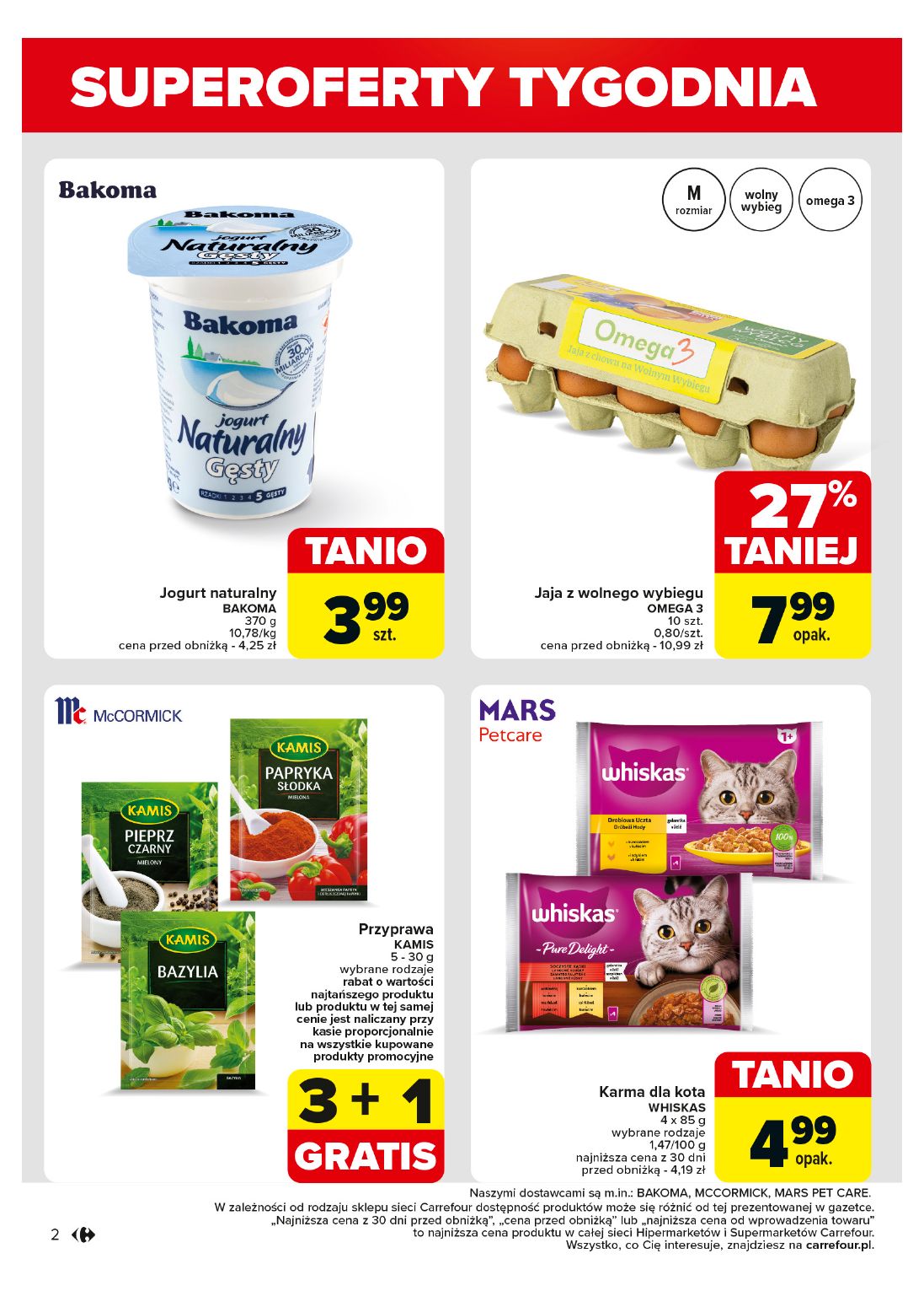 gazetka promocyjna Carrefour Market Superoferty tygodnia - Strona 2