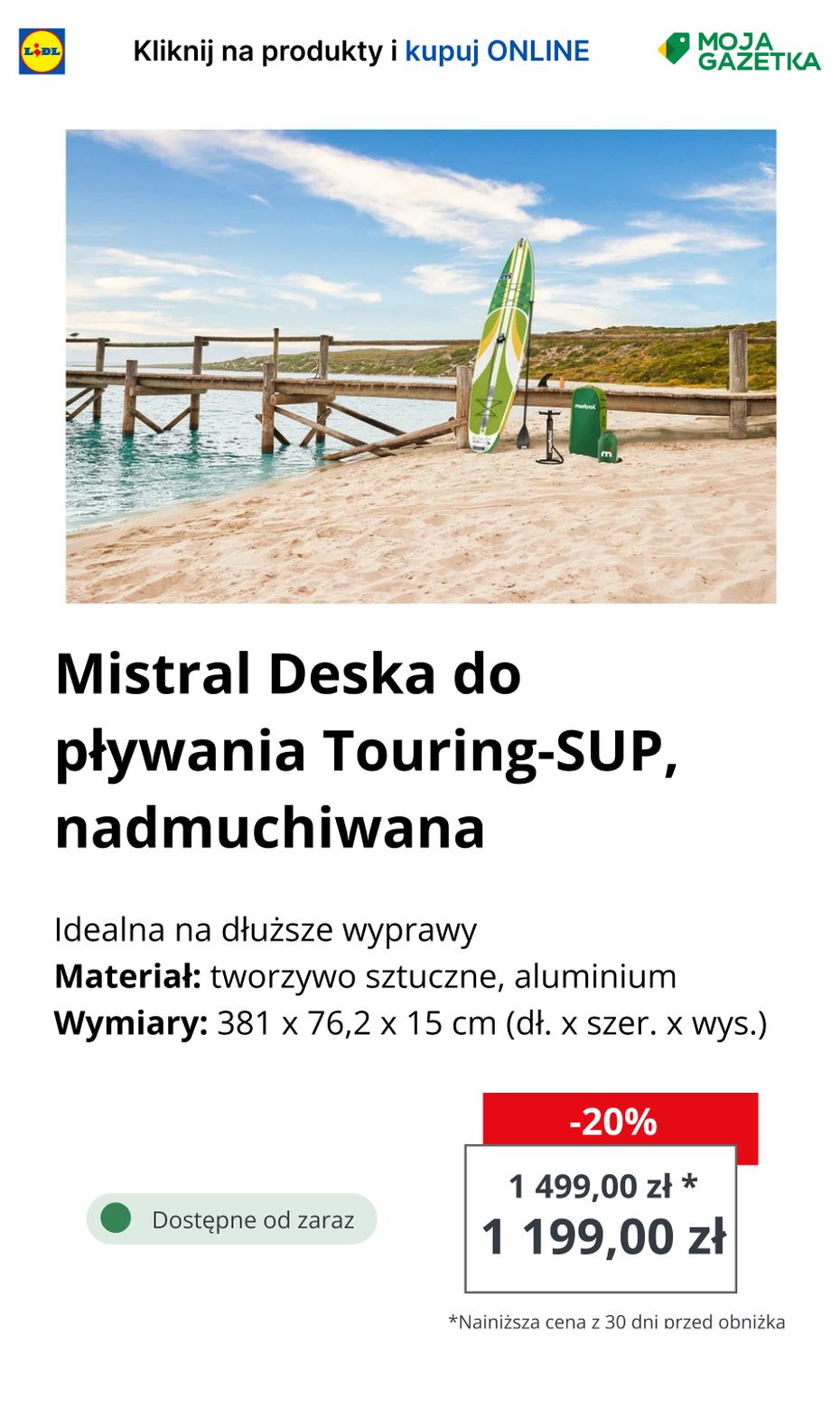 gazetka promocyjna LIDL Siup na SUP! - Strona 6