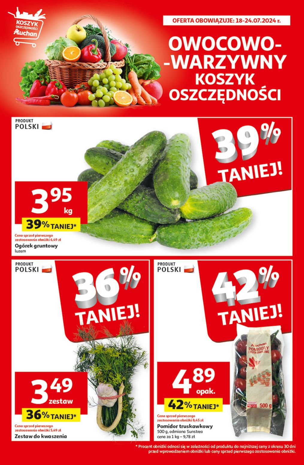gazetka promocyjna Auchan Supermarket Ceny w dół - Strona 6