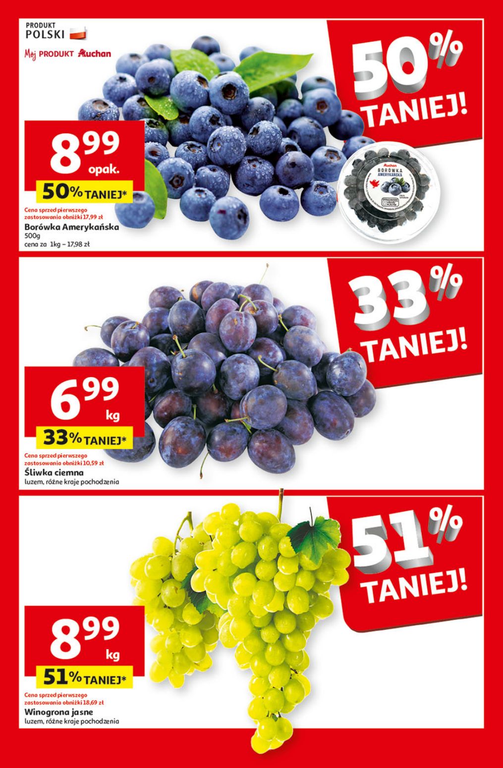 gazetka promocyjna Auchan Supermarket Ceny w dół - Strona 7