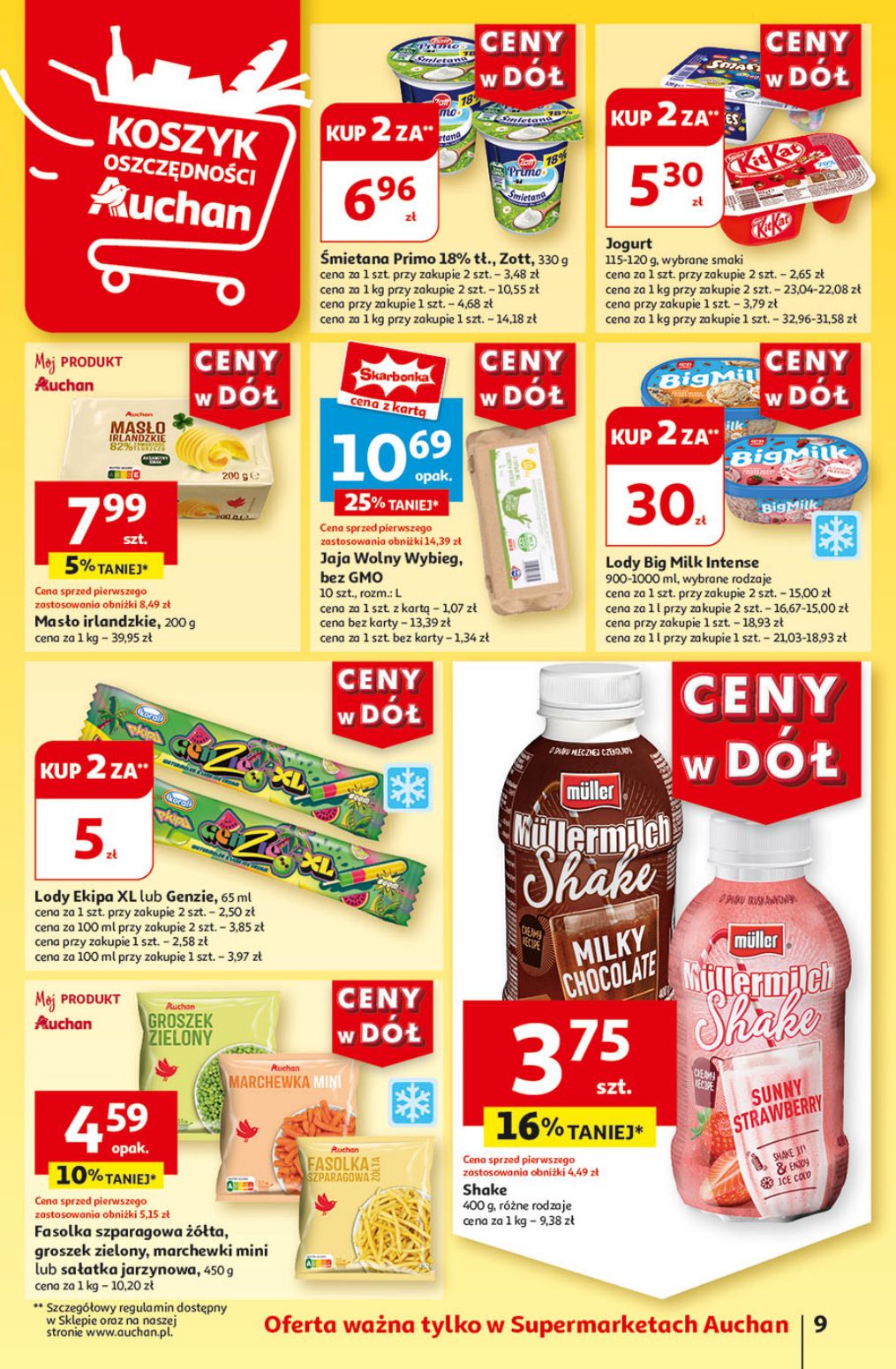 gazetka promocyjna Auchan Supermarket Ceny w dół - Strona 11