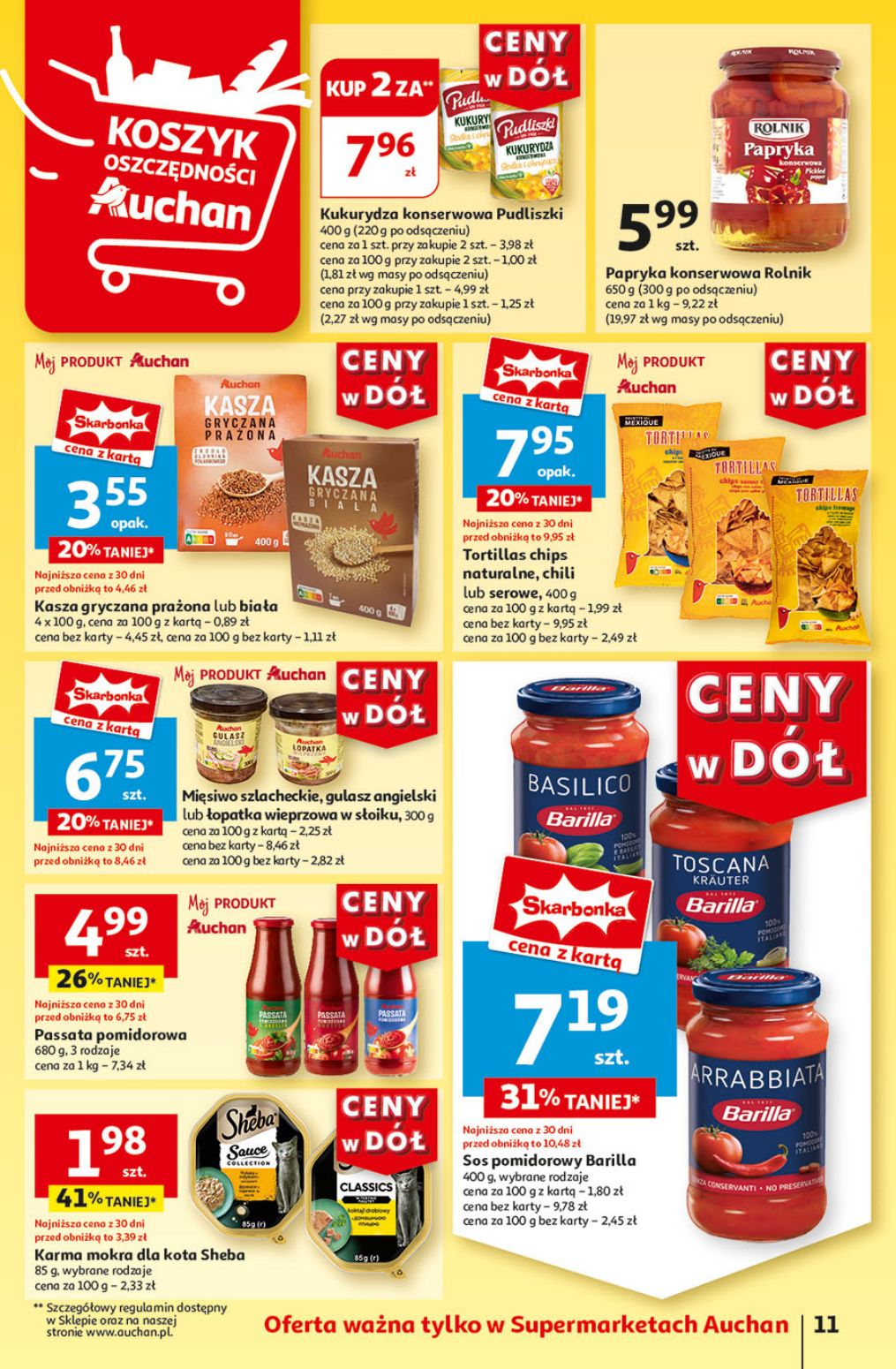 gazetka promocyjna Auchan Supermarket Ceny w dół - Strona 13