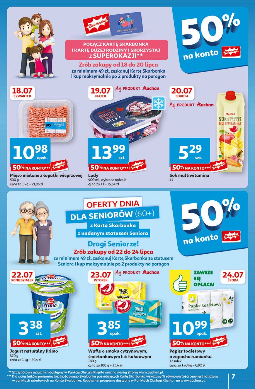 gazetka promocyjna Auchan Ceny w dół - Strona 7