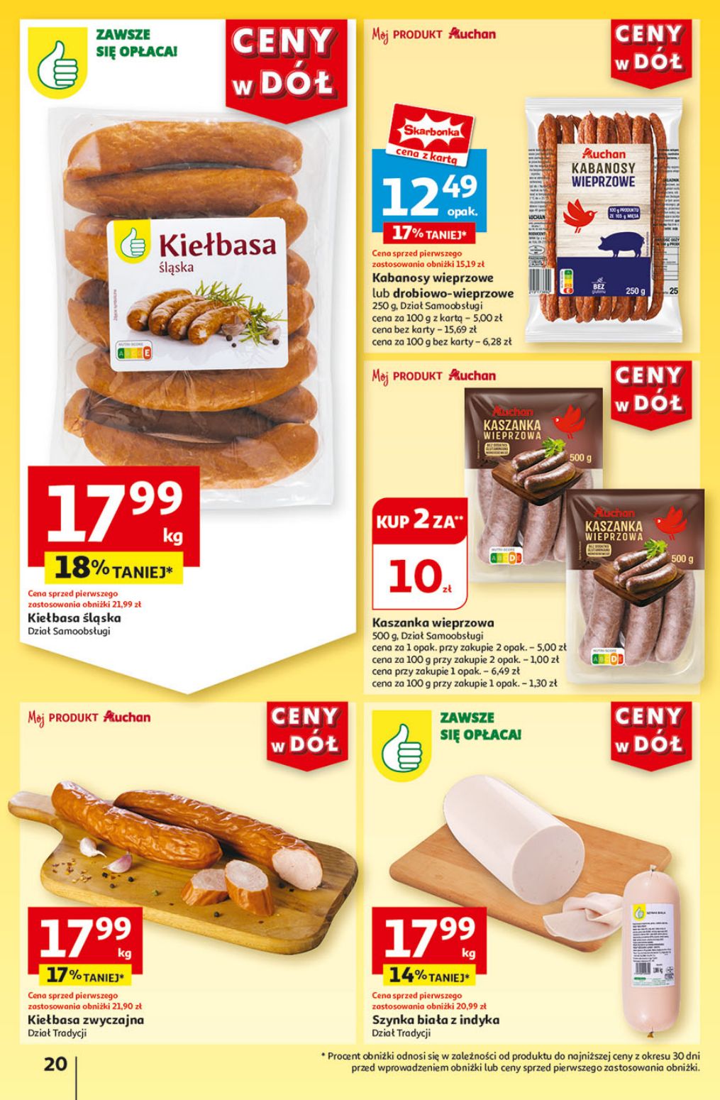 gazetka promocyjna Auchan Ceny w dół - Strona 22