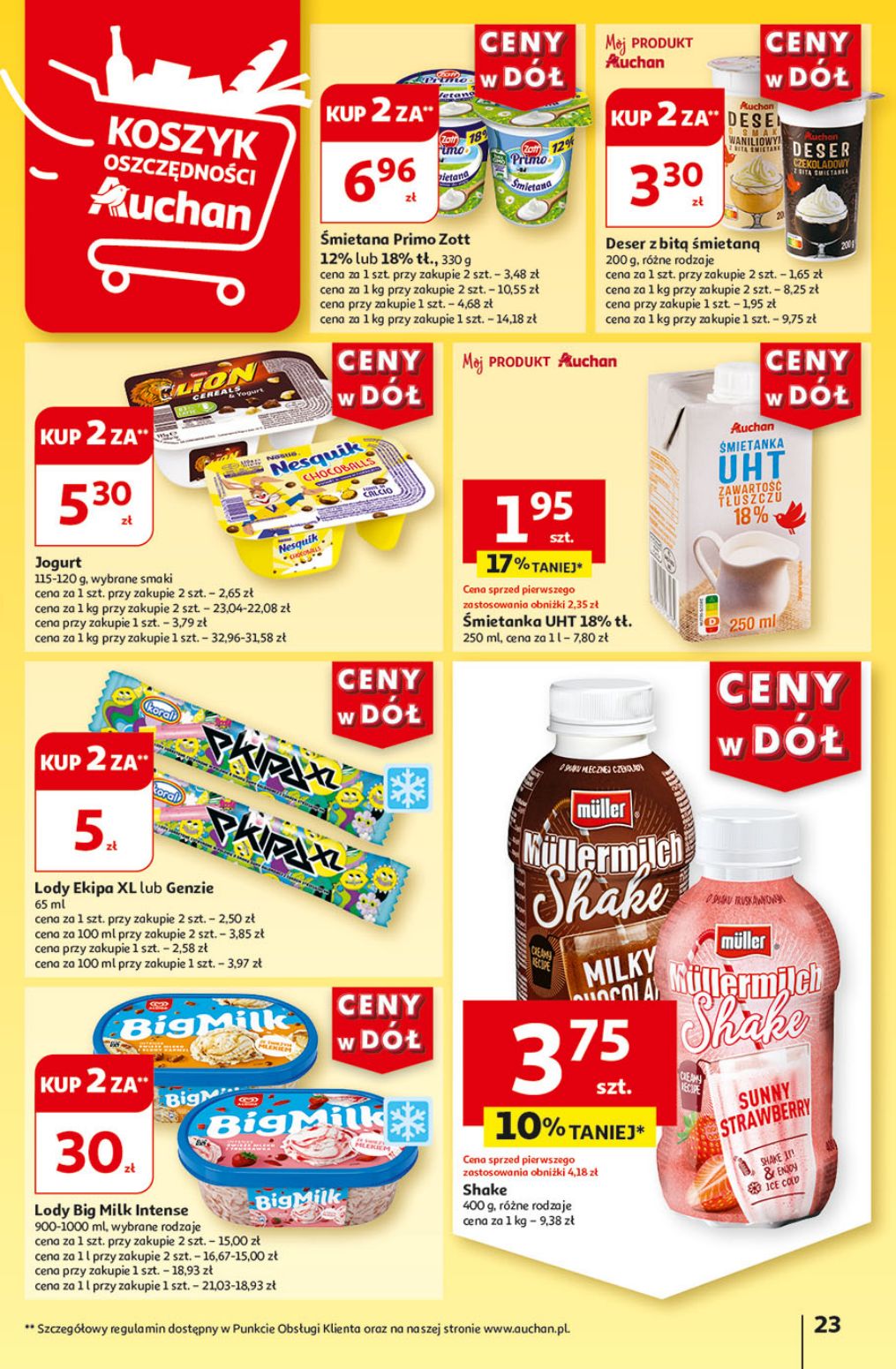 gazetka promocyjna Auchan Ceny w dół - Strona 25