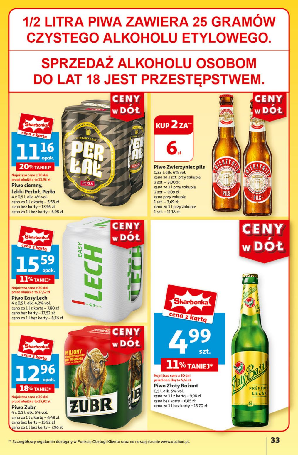 gazetka promocyjna Auchan Ceny w dół - Strona 35