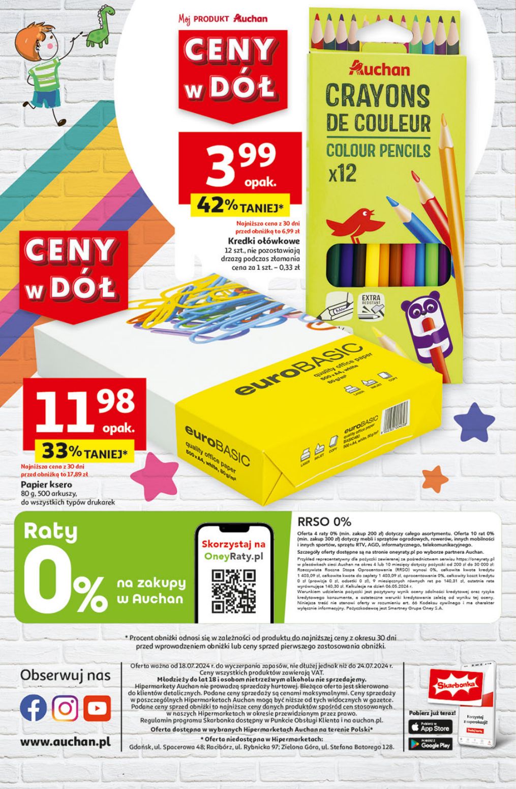 gazetka promocyjna Auchan Ceny w dół - Strona 64